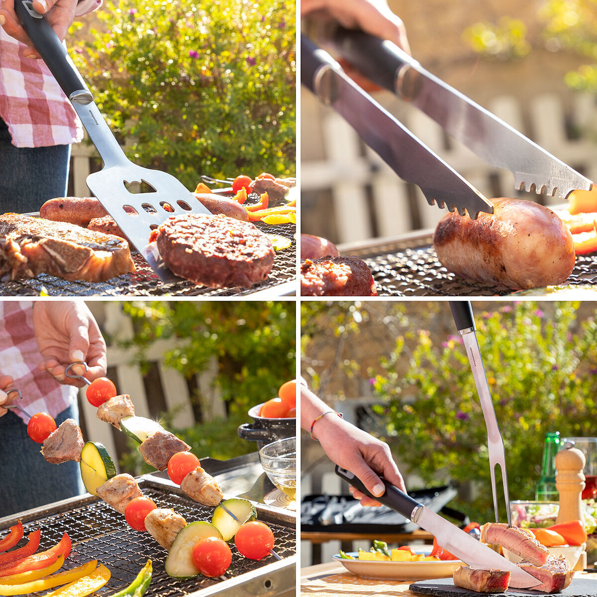 Kit di Utensili per Barbecue con Custodia BBSet InnovaGoods 12 Pezzi