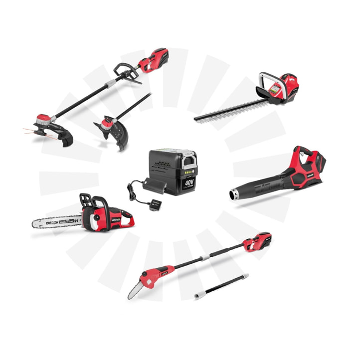 Cargador de baterías para herramientas de jardinería - Greencut CBT400L