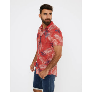 Camisa Manga Corta Tropical - Levin