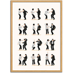 Affiche - Pulp Fiction Dancing - Nour Tohme