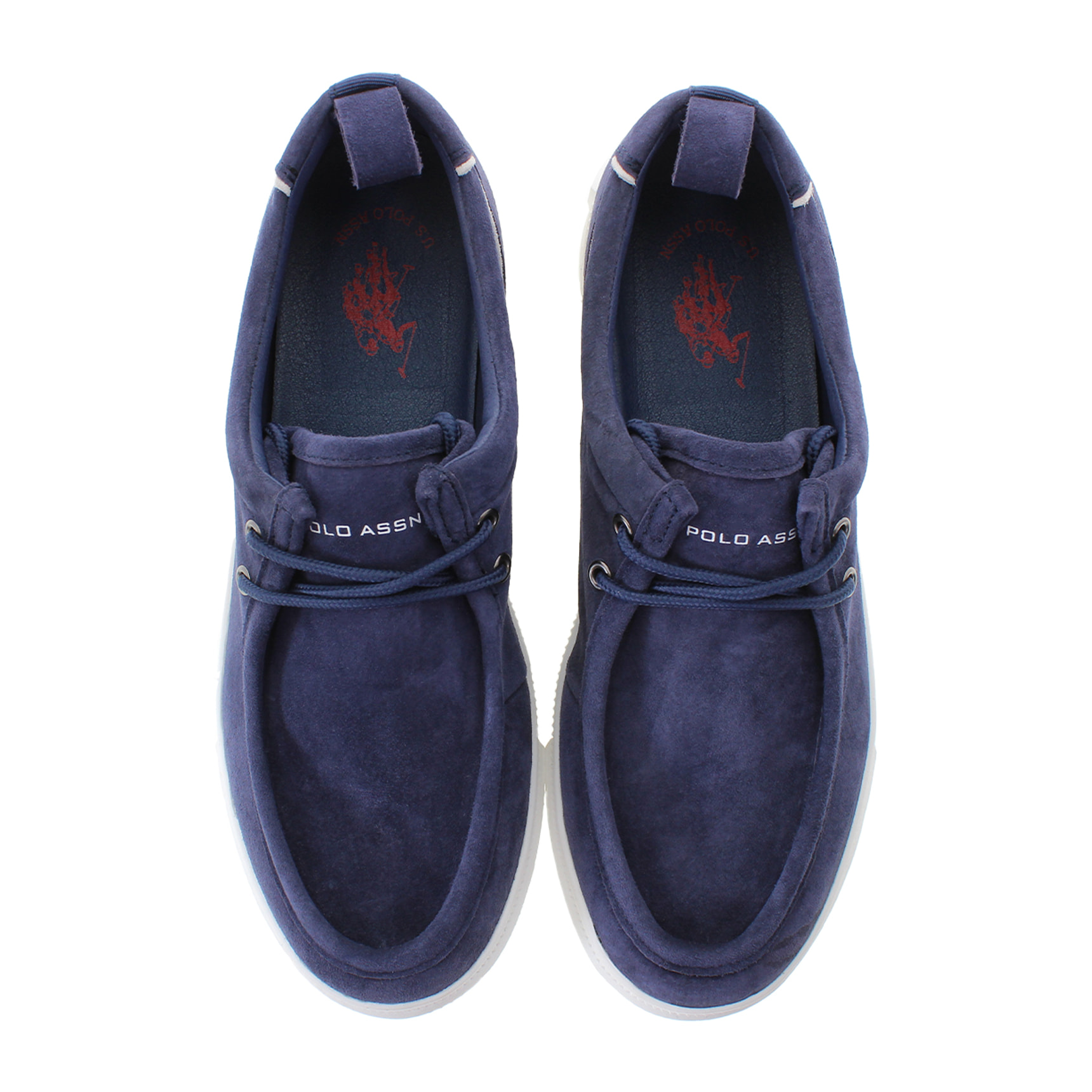 U.S. Polo Assn. - Sneakers BAYARD001M-4S1 in camoscio per uomo