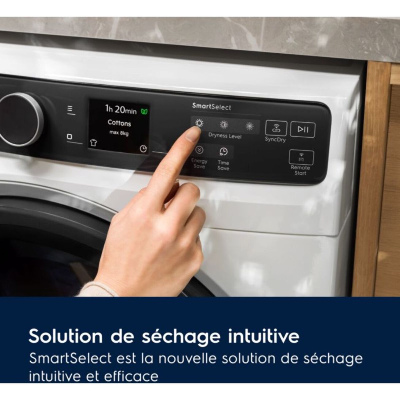 Sèche linge pompe à chaleur ELECTROLUX EW9HI783FC