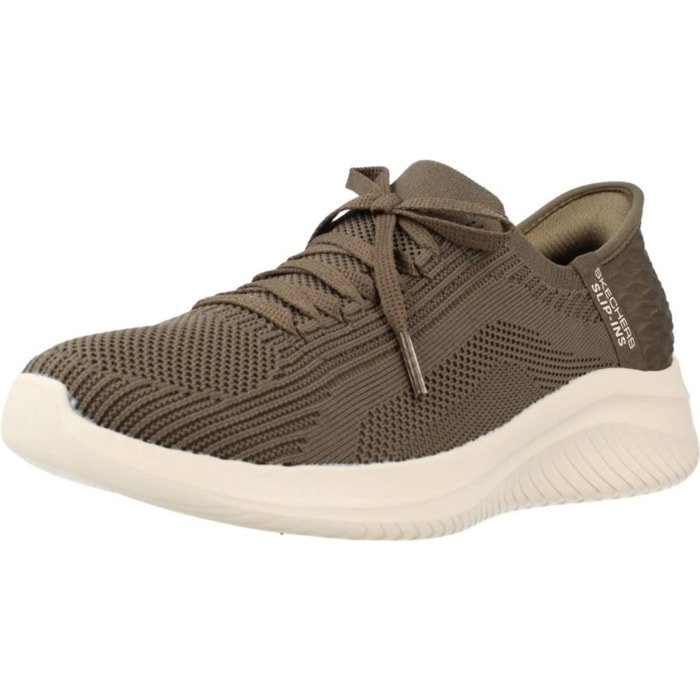 Sneakers De  Mujer Slip-ins: Ultra Flex 3.0 Tonal Stretc Verde