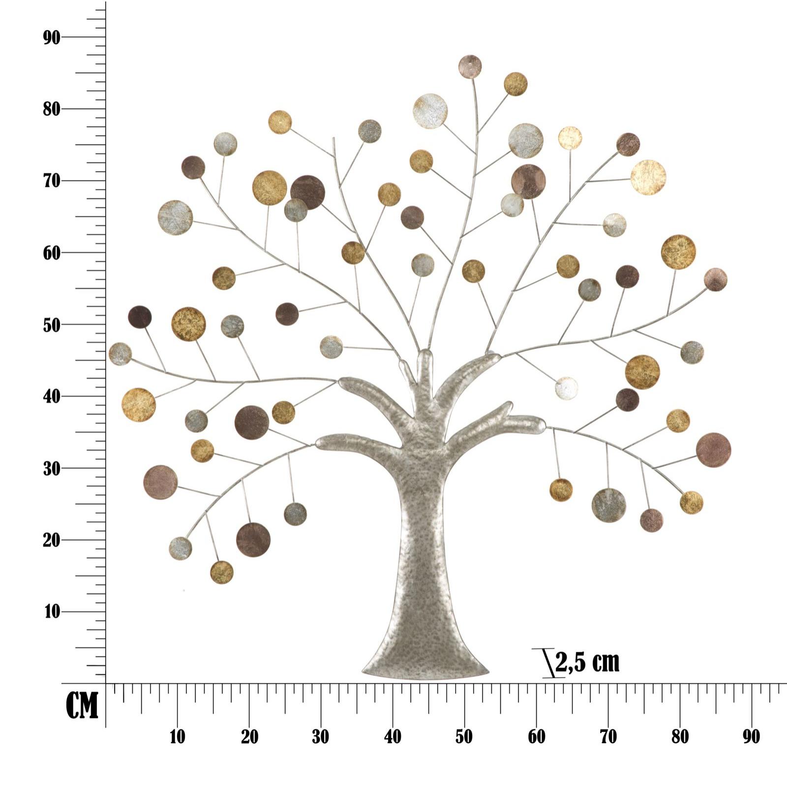 PANNELLO DA MURO TREE CHARME1921 MULTICOLORE