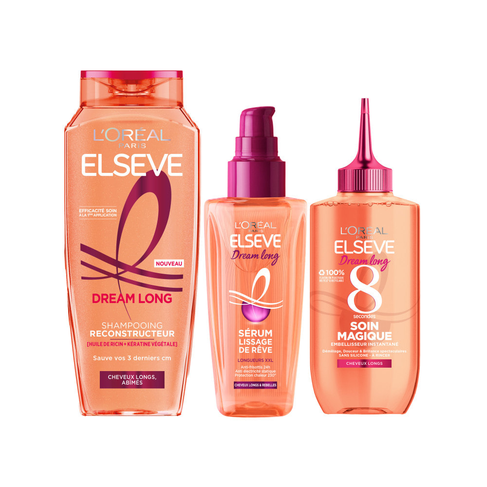 L’Oréal Paris Elseve Dream Long Routine Capillaire Reconstructrice Cheveux Longs