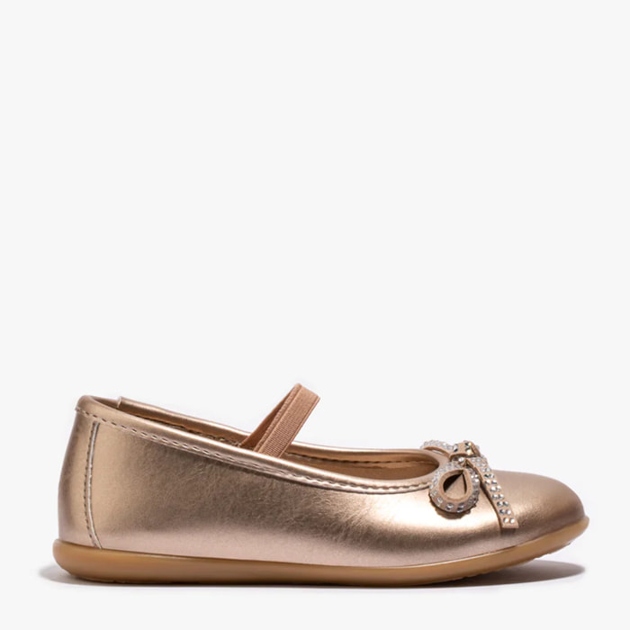 Bailarinas Lazo Strass Oro