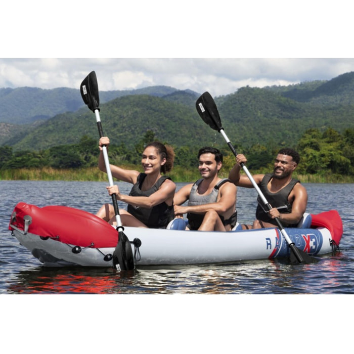 Bestway kayak gonflable 3 personnes Rapid X3 381 cm