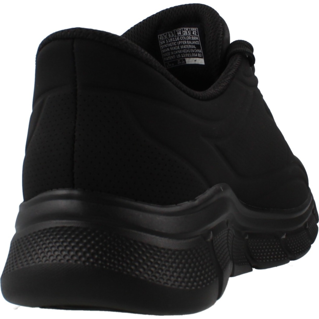 Sneakers De  Hombre Bobs B Flex - Smooth Edge Negro