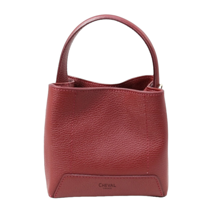 Bolso Cruzado Cheval Firenze Aida Rojo Oscuro