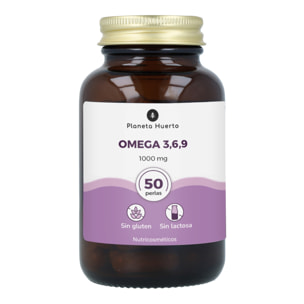 Omega 3 6 9 1000 mg Planeta Huerto 50 perlas