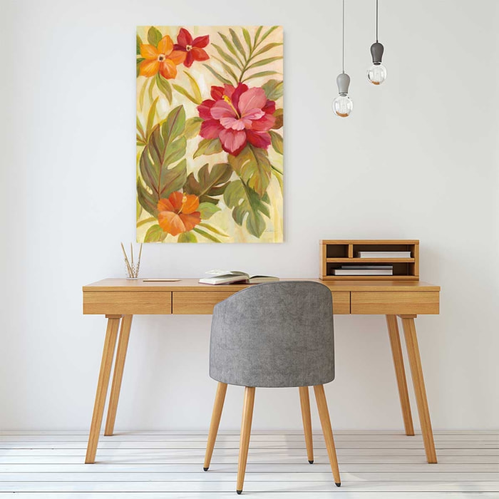 Tableau Fleurs corail Tableau plexiglas