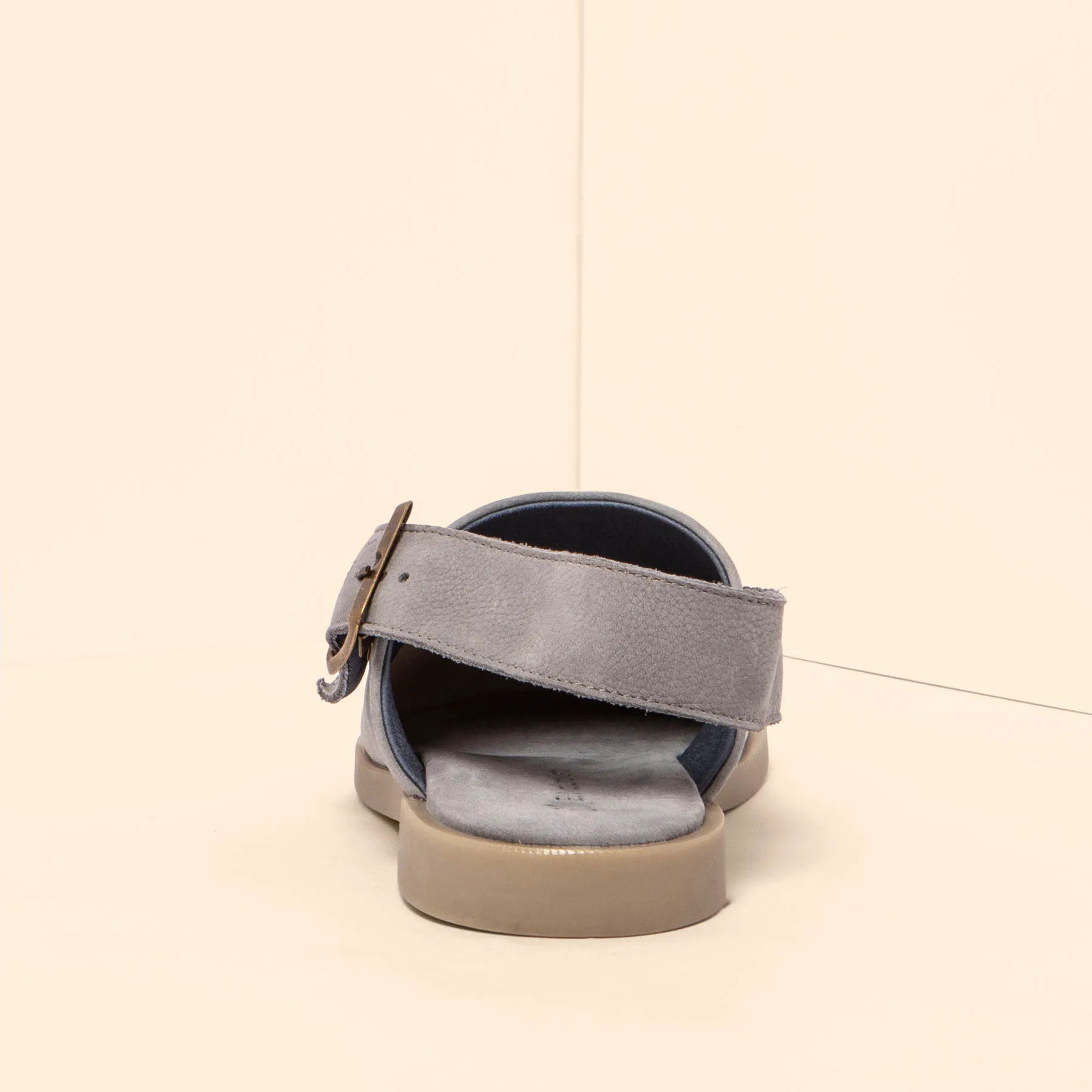 Zapatos N5871 NOBUCK LAVADO DENIM/ ARENISCA color Denim