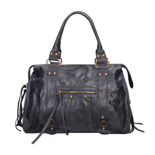 Borsa a spalla da donna - Modello Clara - Vera pelle - 41.0 x 28.0 x 13.0 cm