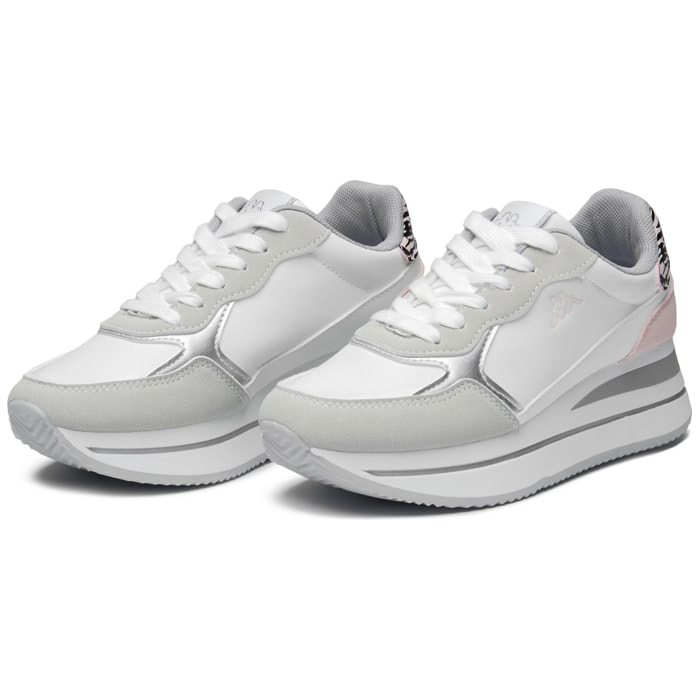 Sneakers Kappa Donna Logo Geena 3 Grigio