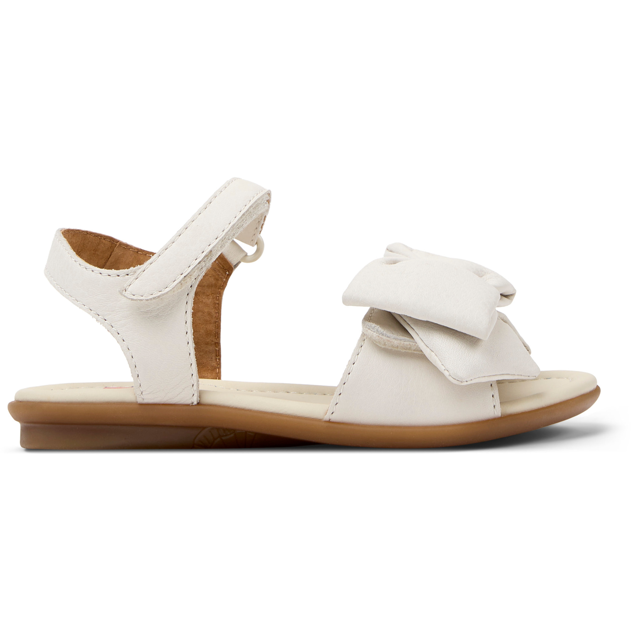 Sandalias - CAMPER Right - Blanco - Cuero liso