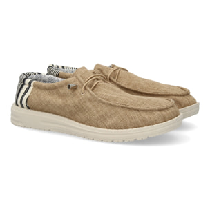 Zapatiilas deportivas comodas y ligeras para hombre, con cierre de cordones elasticos