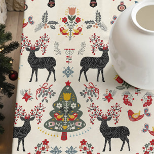 Nappe en résine Anti-tâches Merry Christmas 43