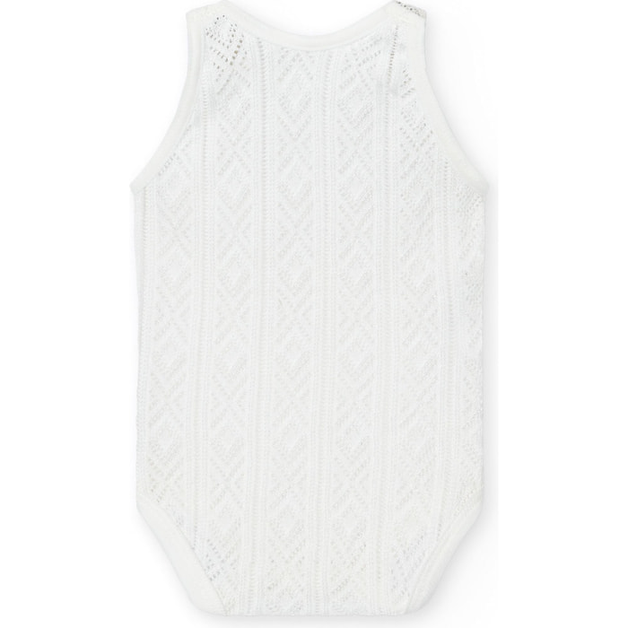 Body bebé tirantes finos perlé lazos