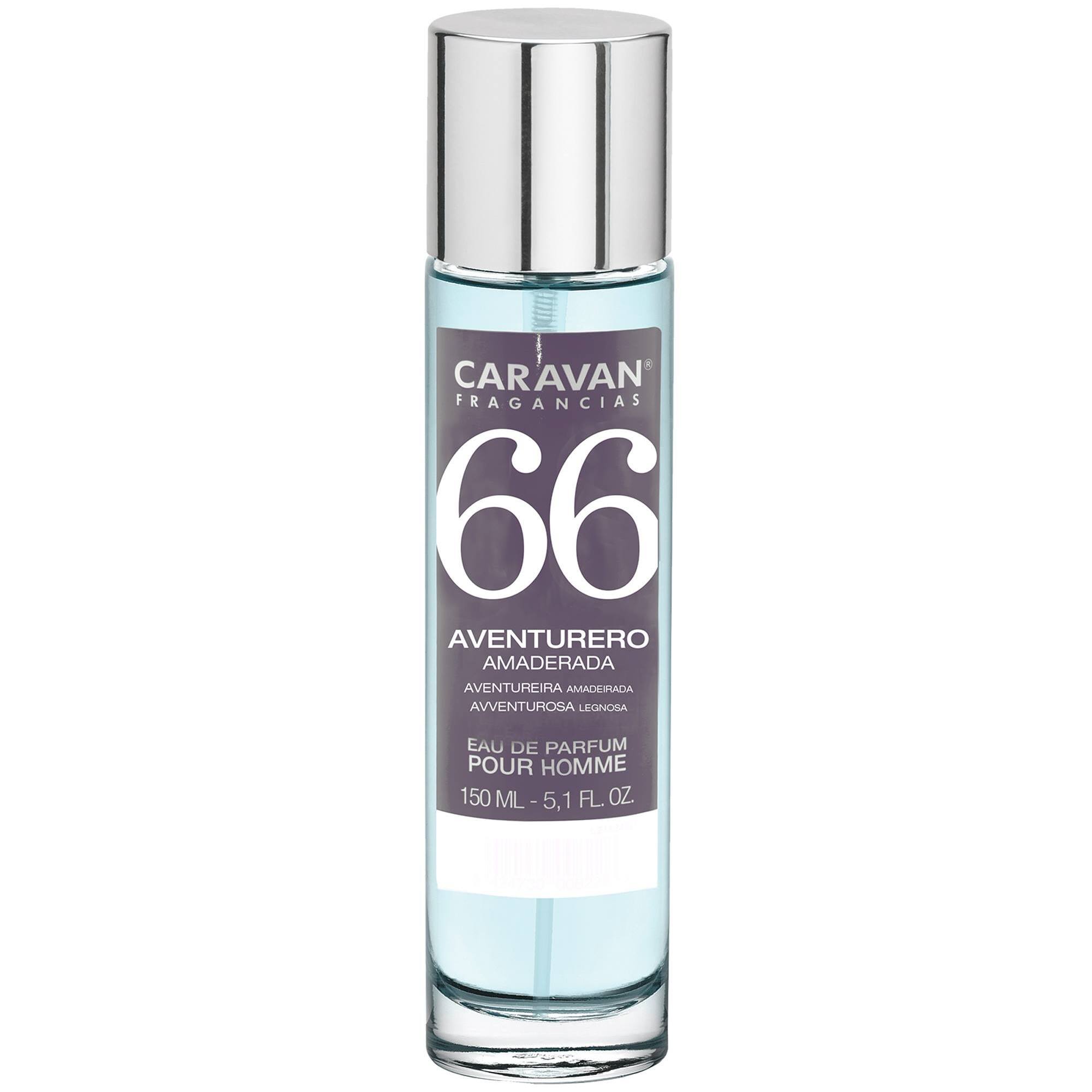 Caravan fragancias - caja de regalo con 2 perfumes nº66 de 150 ml, para hombre