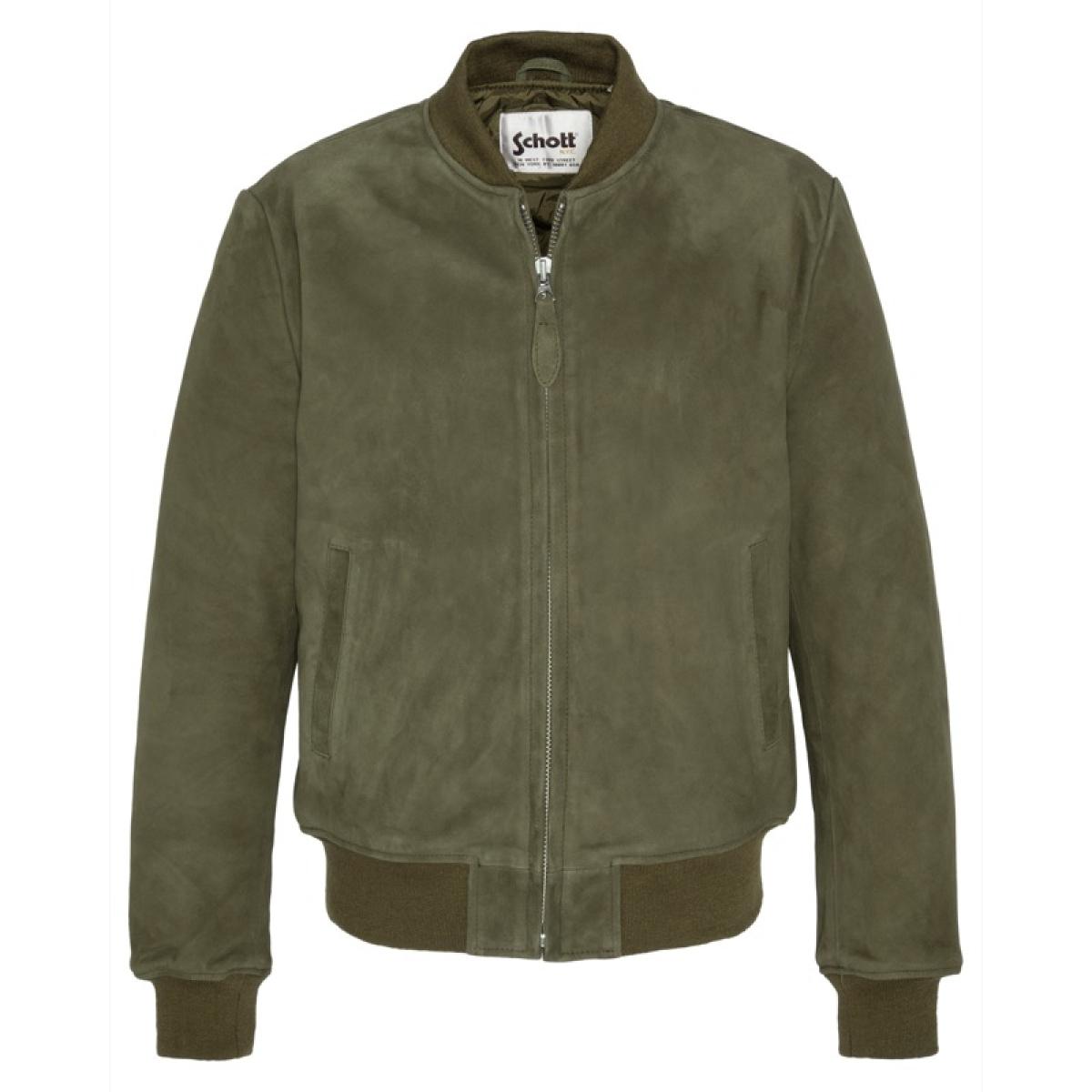 LC3017 SUEDE BOMBER JACKET GOATSKIN SUEDE Cachi