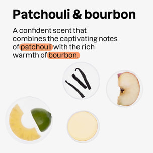 Super leaves men Desodorante Patchouli & Bourbon 75 g