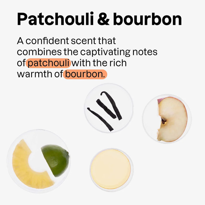 Super leaves men Desodorante Patchouli & Bourbon 75 g
