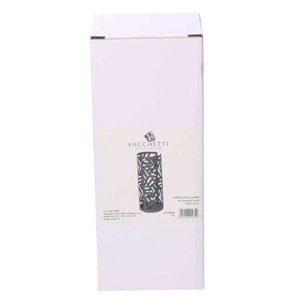 Portabicchiere in metallo frecce grigio tondo cm ø8h20