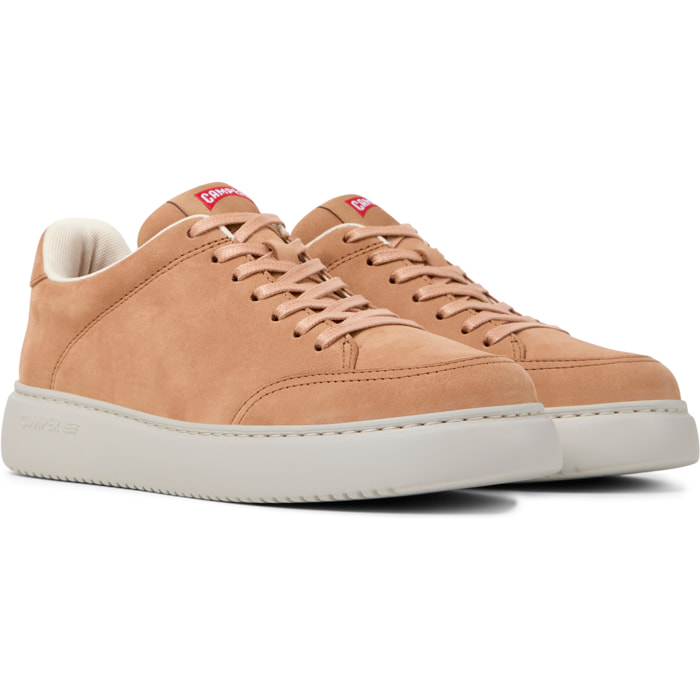 Sneakers - CAMPER Runner K21 - Beige - Pelle nabuk