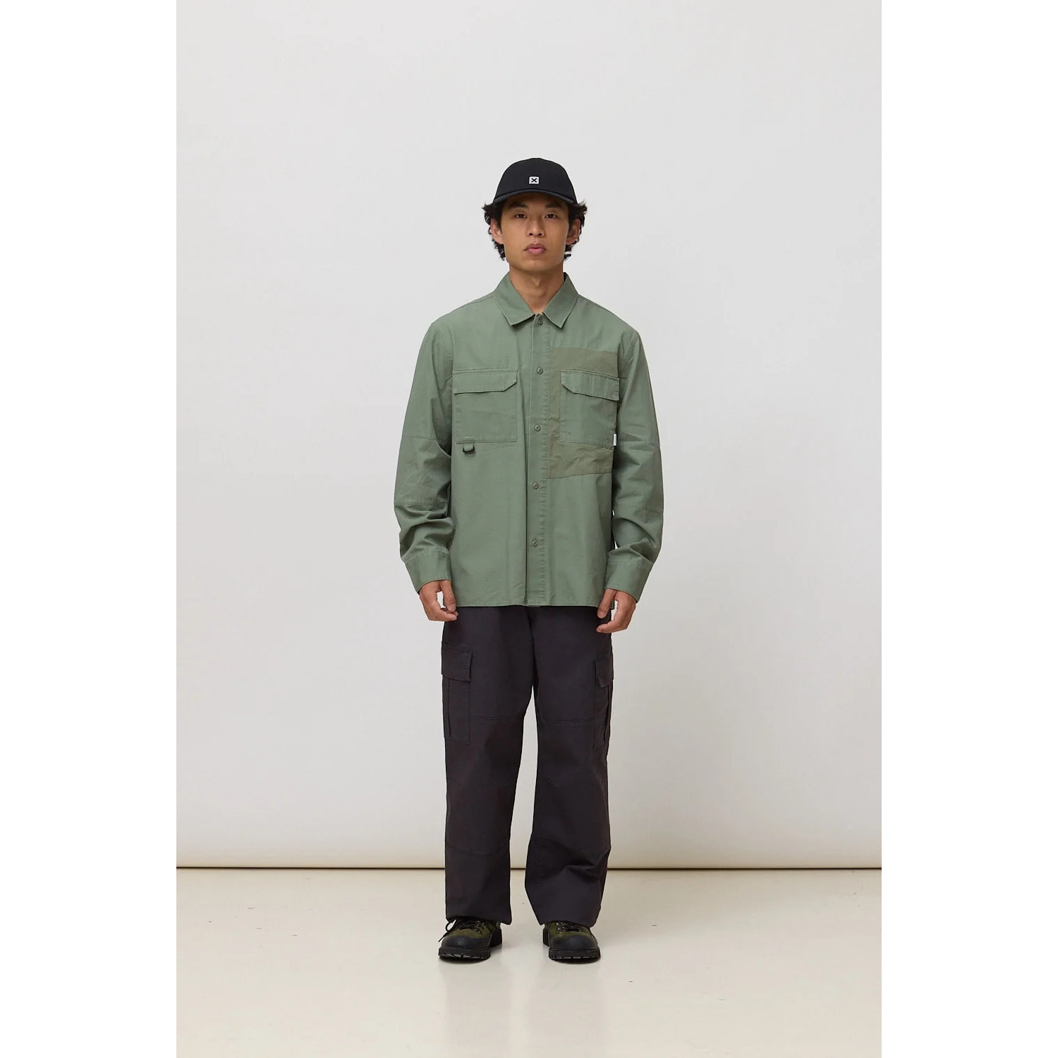 SOBRECAMISA TECH OLIVE GREEN