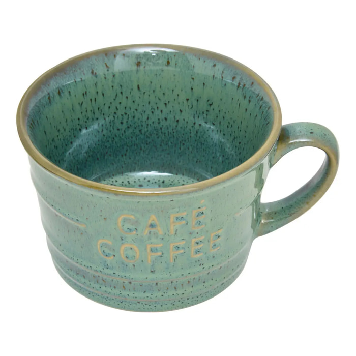 Tasse Café bleu emeraude 26cl