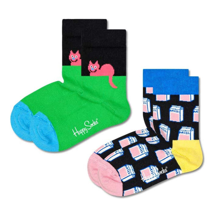 Calcetines 2-pack kids cat _x000D_