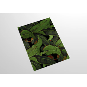 Carta da Parati Foglie di Banano Nera
