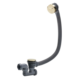 Baignoire droite 170 X 75 Brive avec vidage doré