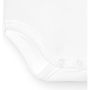 Body bebé manga larga cuello americano