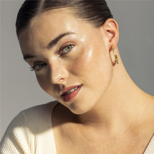 Pendientes Lux by Lux acabados oro 18k