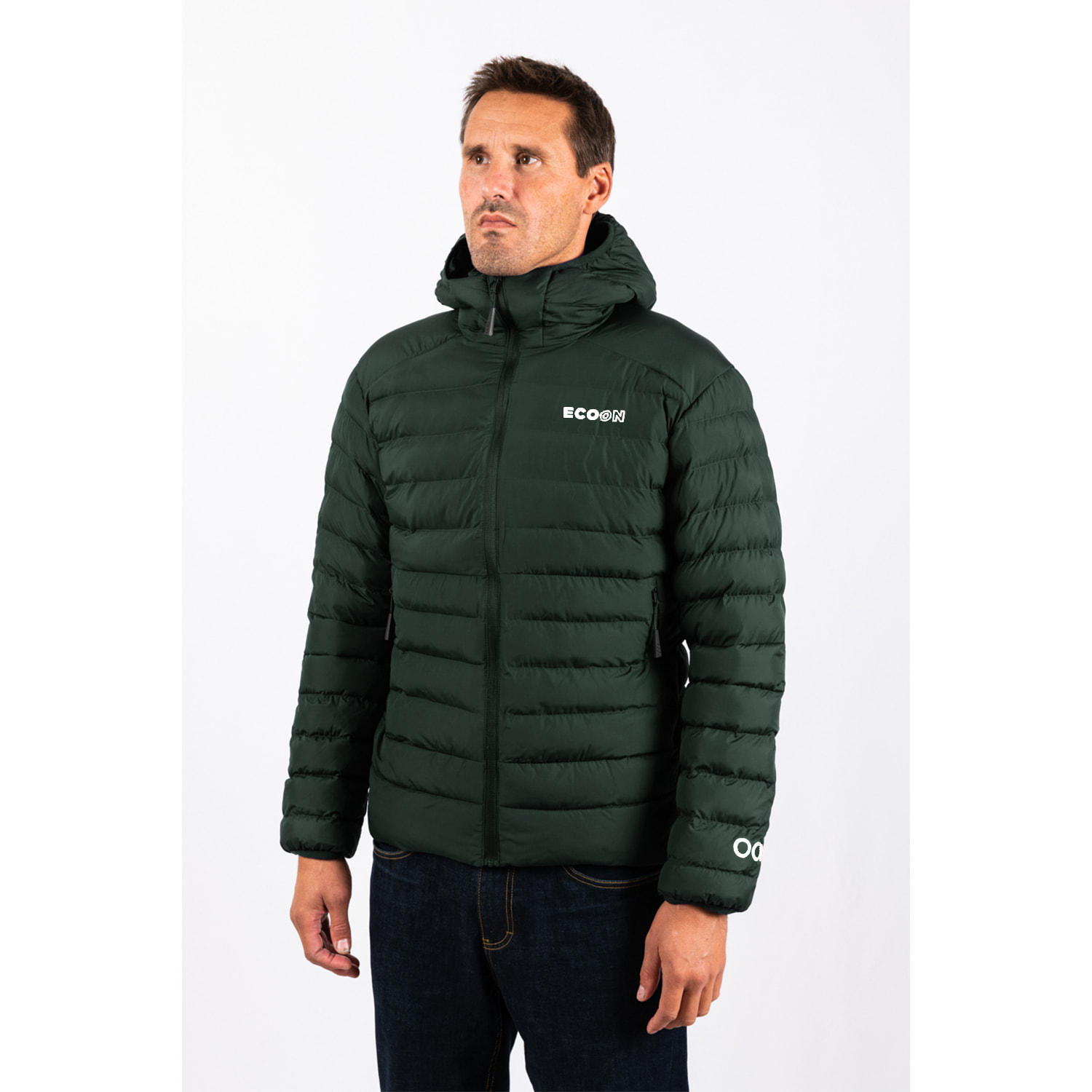 Cappotto ECOThermodiscover del marchio ECOON in Verde Scuro