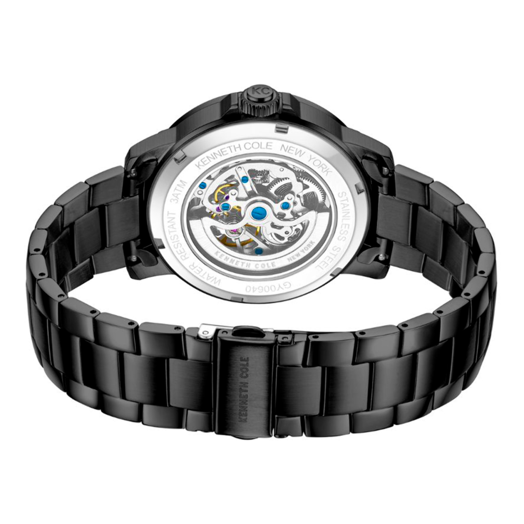 Reloj Kenneth Cole KCWGY0064001 Hombre Analogico Automatico con Correa de Acero inoxidable