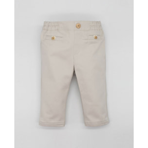 PANTALÓN SARGA BOLSILLOS OJAL TOSTADO