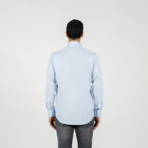 Camicia in twill di cotone regular fit