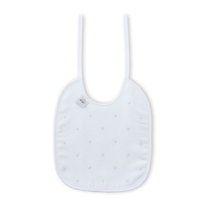 Pack de dos Baberos Topitos-Rectangular