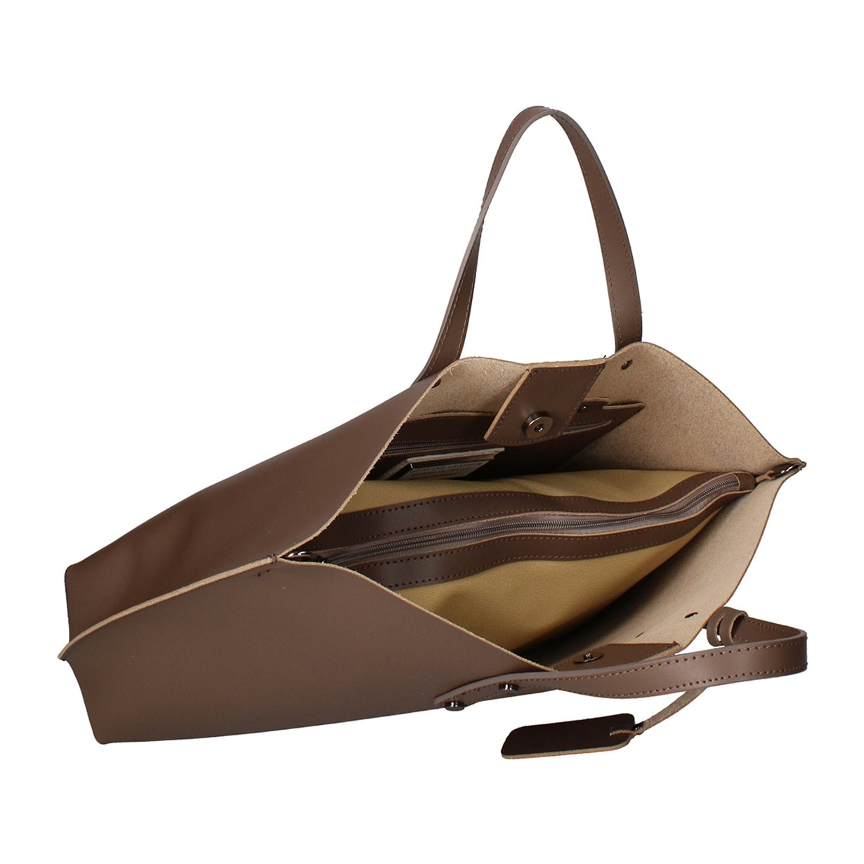 Borsa a mano da donna - Modello Lumena - Vera pelle - 48.0 x 31.0 x 11.0 cm