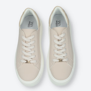 Sneakers Donna Tata Italia Beige