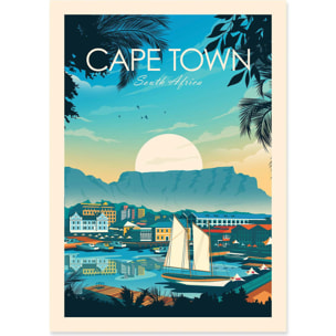 Affiche - Cape Town - Studio Inception
