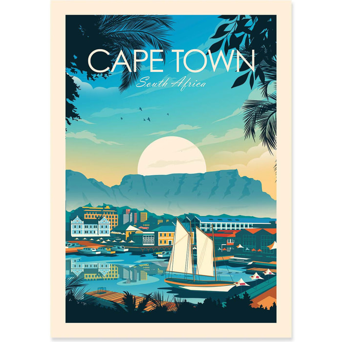 Affiche - Cape Town - Studio Inception