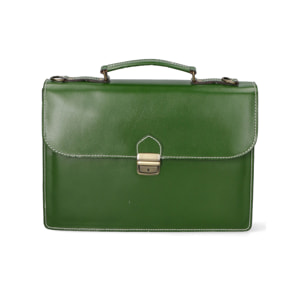 Borsa da lavoro unisex - Modello Dafne - Vera pelle - 38.0 x 28.0 x 8.0 cm