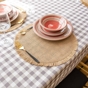 Set de table rome jute 38cm