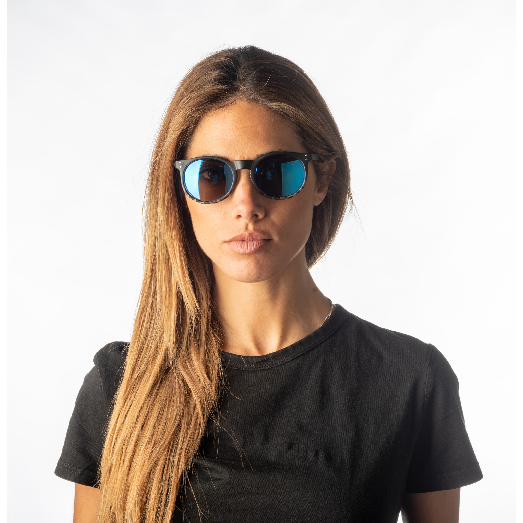 Gafas de sol OCEAN LIZARD - Negro up & demi negro azul revo l