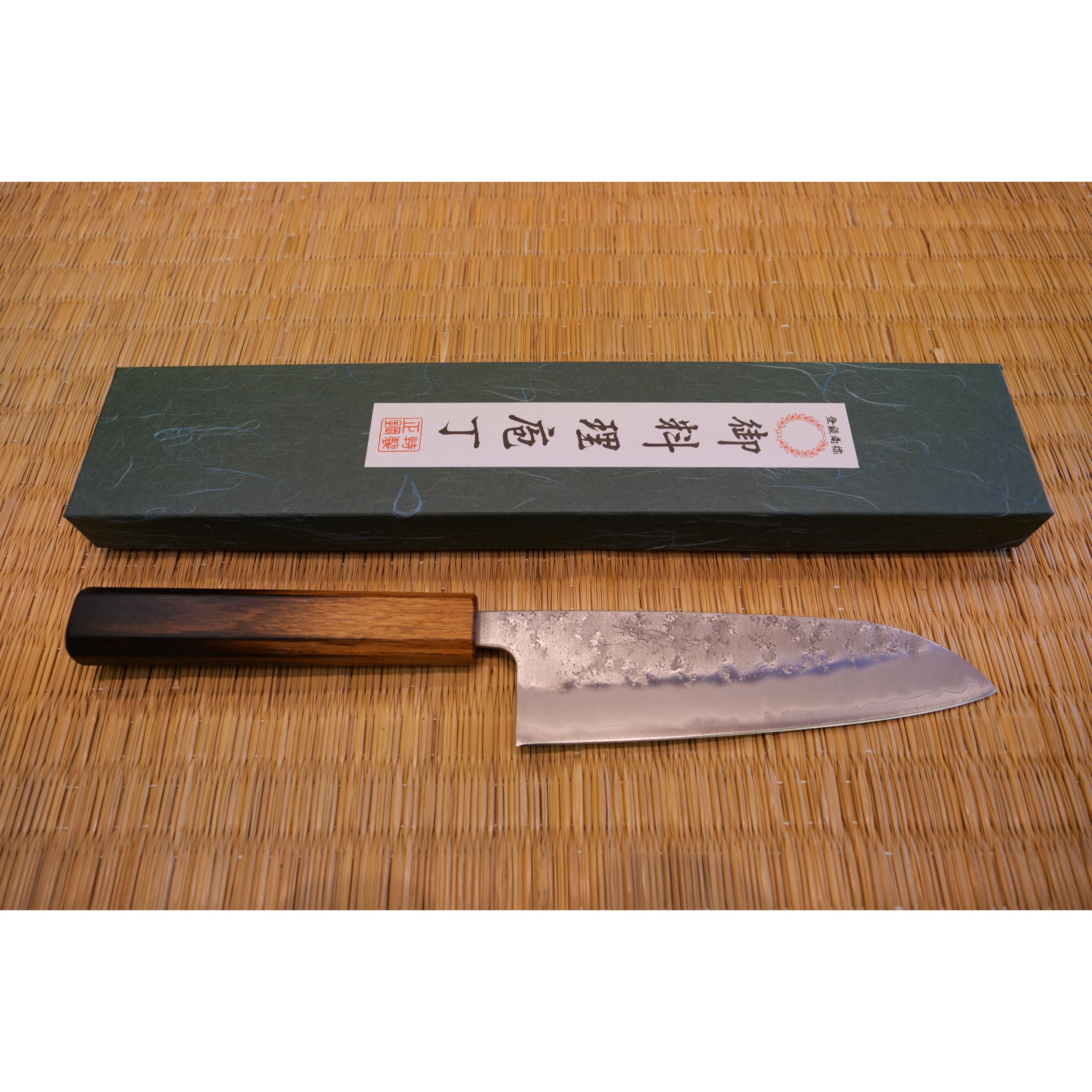Couteau japonais Santoku 16,5 cm Nashiji Urushi