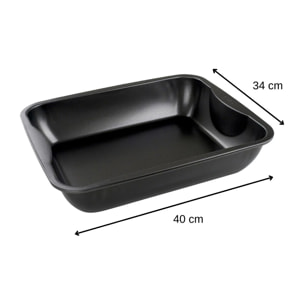 Plat à four XXL rectangle 40 x 34 cm Zenker Spécial Cooking