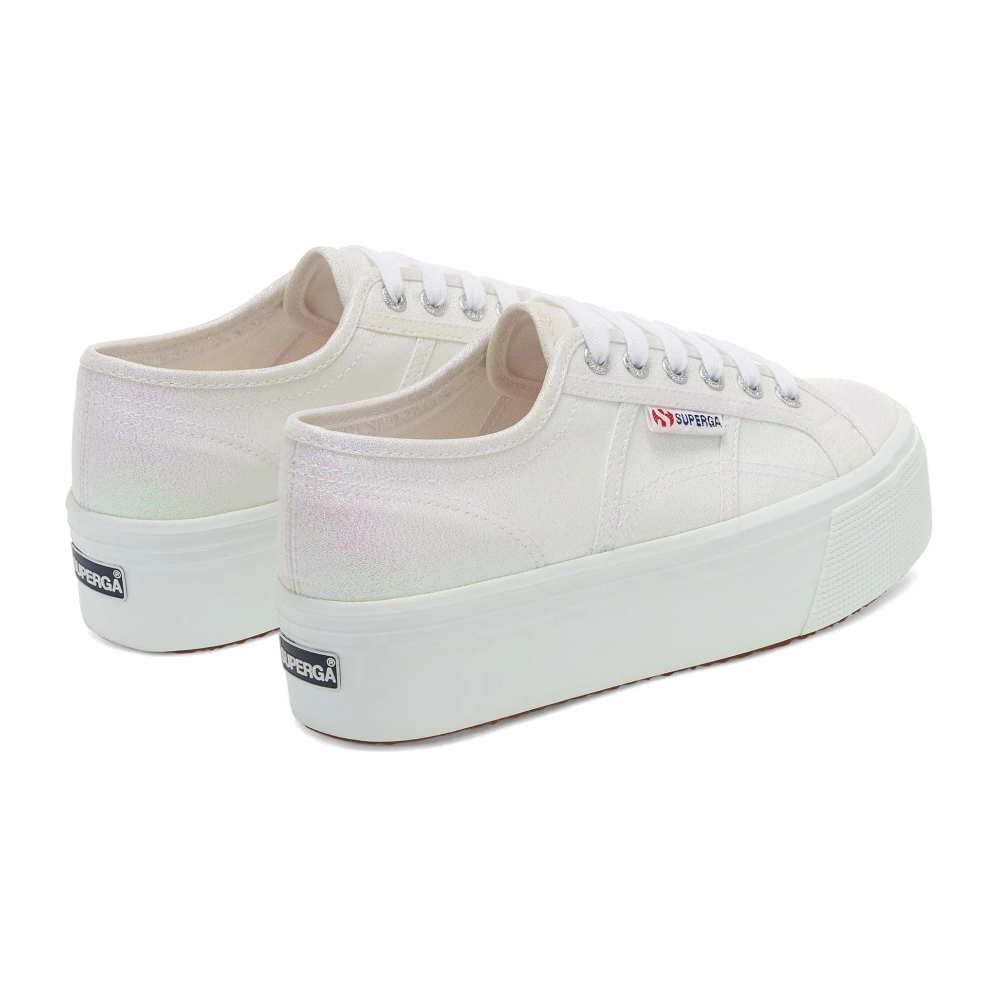 Superga - Zapatos de mujer Mujer Amarillo - 2790 PLATFORM LAME